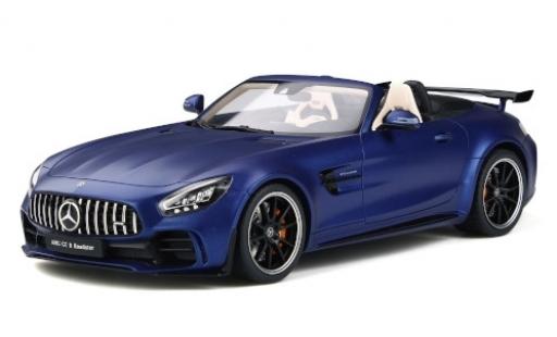 Miniature Mercedes AMG GT 1/18 GT Spirit -R Roadster matt-bleue Mercedes AMG GT 1/18 GT Spirit -R Roadster matt-bleue miniature