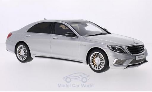 Miniature Mercedes Classe S 1/18 GT Spirit AMG S65 (W222) grise 2016 Mercedes Classe S 1/18 GT Spirit AMG S65 (W222) grise 2016 miniature