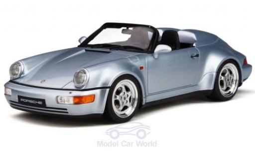 Miniature Porsche 964 Turbo 1/18 GT Spirit 911 () Speedster Turbo Look grise Porsche 964 Turbo 1/18 GT Spirit 911 () Speedster Turbo Look grise miniature