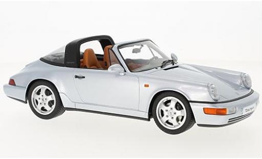 Miniature Porsche 964 1/18 GT Spirit 911 () Targa grise 1991 Porsche 964 1/18 GT Spirit 911 () Targa grise 1991 miniature