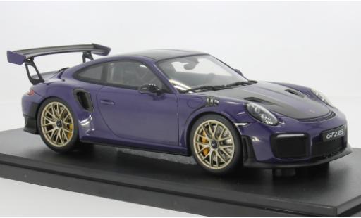 Miniature Porsche 991 GT2 RS 1/18 GT Spirit 911 (.2) violette 2021 1:18 Porsche 991 GT2 RS 1/18 GT Spirit 911 (.2) violette 2021 1:18 miniature