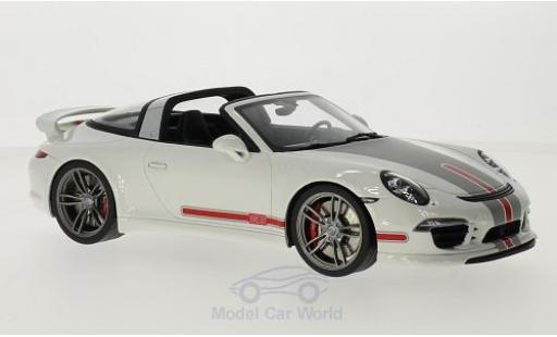 Miniature Porsche 991 Targa 1/18 GT Spirit 911 () Targa by Techart blanche/Dekor Porsche 991 Targa 1/18 GT Spirit 911 () Targa by Techart blanche/Dekor miniature