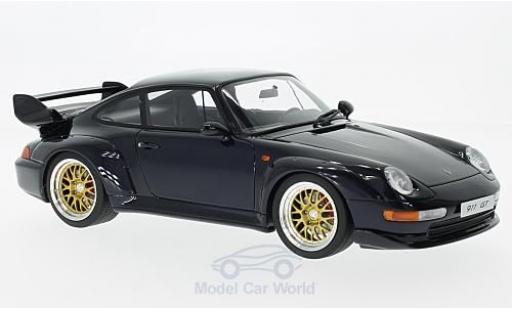 Miniature Porsche 993 SC 1/18 GT Spirit 911 () GT metallise bleue 1995 Porsche 993 SC 1/18 GT Spirit 911 () GT metallise bleue 1995 miniature