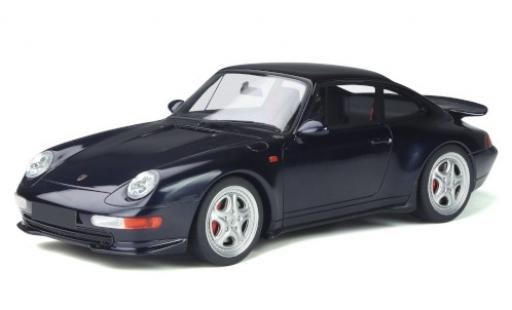 Miniature Porsche 993 1/18 GT Spirit 911 RS () metallise bleue 1995 Porsche 993 1/18 GT Spirit 911 RS () metallise bleue 1995 miniature
