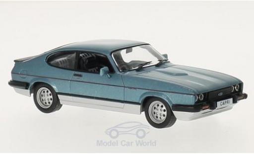 Miniature Ford Capri 1/43 GTI Collection MKIII 2.8 Injection metallise bleue/grise 1982 Ford Capri 1/43 GTI Collection MKIII 2.8 Injection metallise bleue/grise 1982 miniature