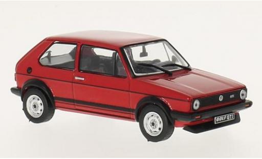 Miniature Volkswagen Golf 1/43 GTI Collection 1 GTI rouge 1978 Volkswagen Golf 1/43 GTI Collection 1 GTI rouge 1978 miniature