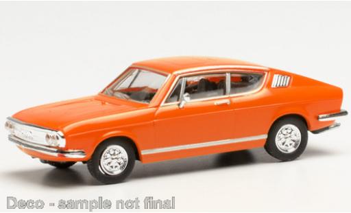 Miniature Audi 100 1/87 Herpa S Coupe orange Audi 100 1/87 Herpa S Coupe orange miniature
