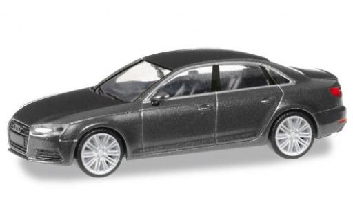 Miniature Audi A4 1/87 Herpa (B9) metallise grise Audi A4 1/87 Herpa (B9) metallise grise miniature