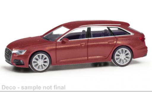 Miniature Audi A6 1/87 Herpa Avant rouge 1:87 Audi A6 1/87 Herpa Avant rouge 1:87 miniature