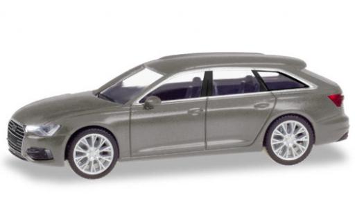 Miniature Audi A6 1/87 Herpa Avant metallise grise Audi A6 1/87 Herpa Avant metallise grise miniature