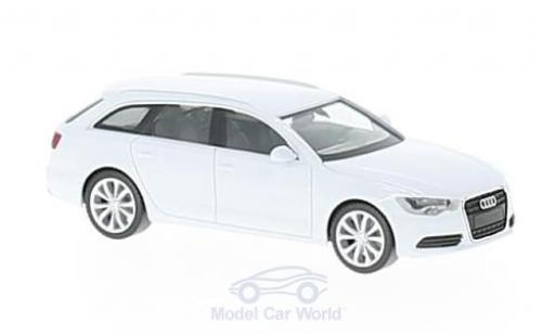 Miniature Audi A6 1/87 Herpa Avant metallise blanche Audi A6 1/87 Herpa Avant metallise blanche miniature