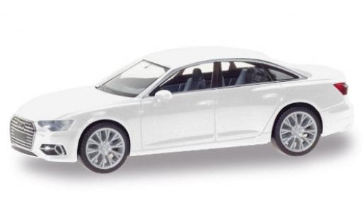 Miniature Audi A6 1/87 Herpa Limousine blanche Audi A6 1/87 Herpa Limousine blanche miniature