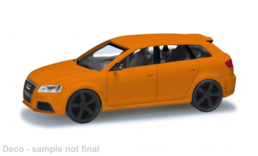 Miniature Audi RS3 1/87 Herpa Sportback orange 2011 1:87 Audi RS3 1/87 Herpa Sportback orange 2011 1:87 miniature