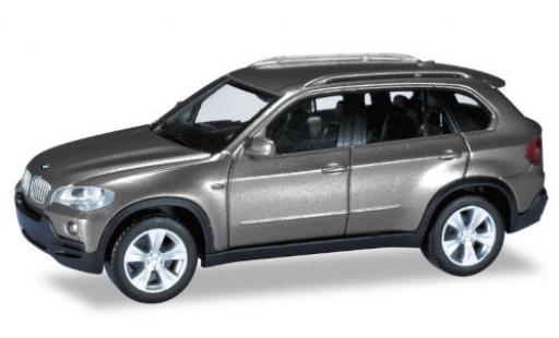 Miniature Bmw X5 1/87 Herpa metallise grise Bmw X5 1/87 Herpa metallise grise miniature