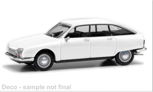 Miniature Citroen GS 1/87 Herpa blanche 1:87 Citroen GS 1/87 Herpa blanche 1:87 miniature