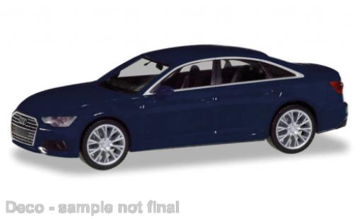 Miniature Audi A6 1/87 Herpa metallise bleu Audi A6 1/87 Herpa metallise bleu miniature