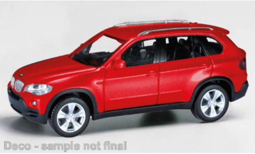 Miniature Bmw X5 1/87 Herpa metallise rouge Bmw X5 1/87 Herpa metallise rouge miniature