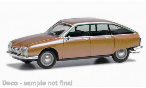 Miniature Citroen GS 1/87 Herpa metallise beige Citroen GS 1/87 Herpa metallise beige miniature