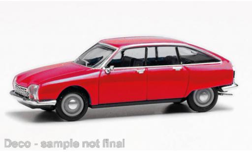 Miniature Citroen GS 1/87 Herpa rouge Citroen GS 1/87 Herpa rouge miniature