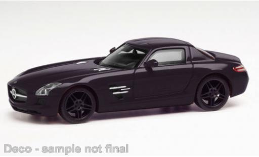 Miniature Mercedes SLS 1/87 Herpa AMG noire Mercedes SLS 1/87 Herpa AMG noire miniature