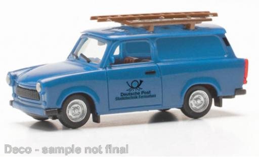 Miniature Trabant 601 1/87 Herpa Universal Allemand Post Studiotechnik télévision Trabant 601 1/87 Herpa Universal Allemand Post Studiotechnik télévision miniature
