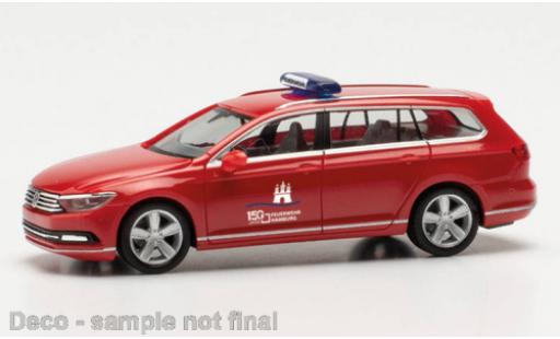 Miniature Volkswagen Passat 1/87 Herpa Variant GTE pompiers Hamburg Volkswagen Passat 1/87 Herpa Variant GTE pompiers Hamburg miniature