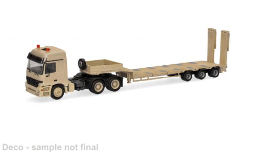 Miniature Mercedes Actros 1/87 Herpa L beige Belgian Army 1:87 Mercedes Actros 1/87 Herpa L beige Belgian Army 1:87 miniature