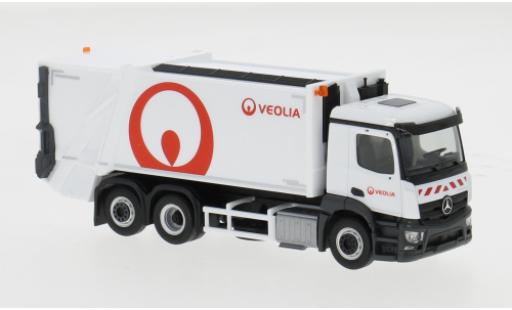 Miniature Mercedes Actros 1/87 Herpa M Veolia 1:87 Mercedes Actros 1/87 Herpa M Veolia 1:87 miniature