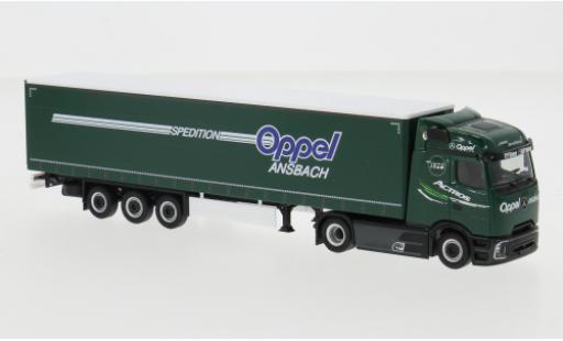 Miniature Mercedes Actros 1/87 Herpa Oppel Ansbach 1:87 Mercedes Actros 1/87 Herpa Oppel Ansbach 1:87 miniature