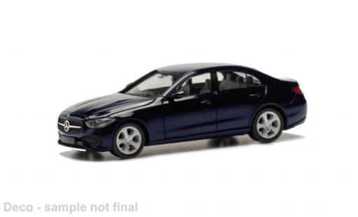 Miniature Mercedes Classe C 1/87 Herpa bleue 1:87 Mercedes Classe C 1/87 Herpa bleue 1:87 miniature