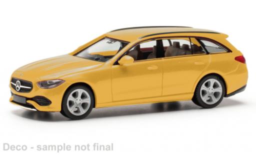 Miniature Mercedes Classe C 1/87 Herpa T-Modell jaune 1:87 Mercedes Classe C 1/87 Herpa T-Modell jaune 1:87 miniature