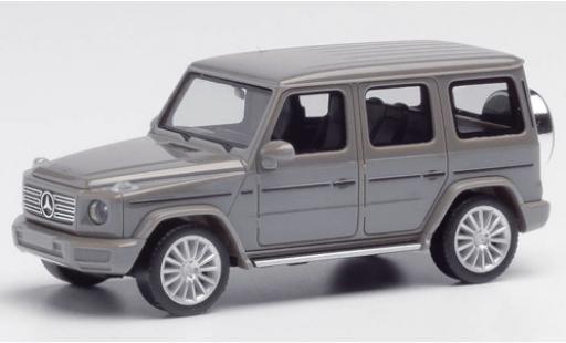 Miniature Mercedes Classe G 1/87 Herpa grise avec AMG-jantes Mercedes Classe G 1/87 Herpa grise avec AMG-jantes miniature