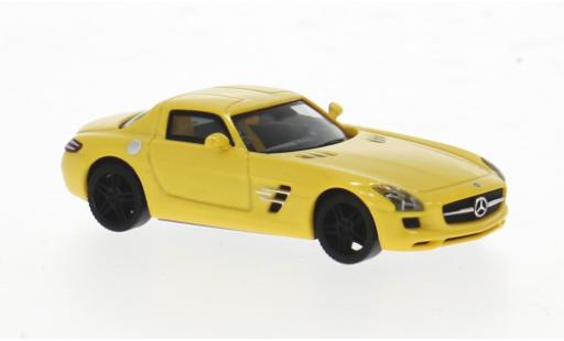 Miniature Mercedes SLS 1/87 Herpa AMG jaune 1:87 Mercedes SLS 1/87 Herpa AMG jaune 1:87 miniature