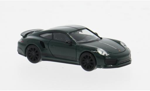 Miniature Porsche 991 Turbo 1/87 Herpa 911  verte 1:87 Porsche 991 Turbo 1/87 Herpa 911  verte 1:87 miniature