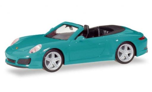 Miniature Porsche 911 1/87 Herpa Carrera 2 Cabriolet bleue Porsche 911 1/87 Herpa Carrera 2 Cabriolet bleue miniature