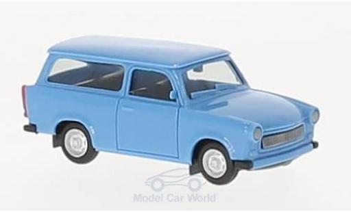Miniature Trabant 601 1/87 Herpa S Universal bleue Trabant 601 1/87 Herpa S Universal bleue miniature