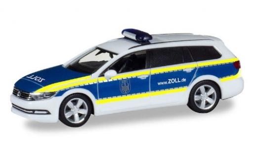 Miniature Volkswagen Passat 1/87 Herpa Variant GTE Zoll Volkswagen Passat 1/87 Herpa Variant GTE Zoll miniature