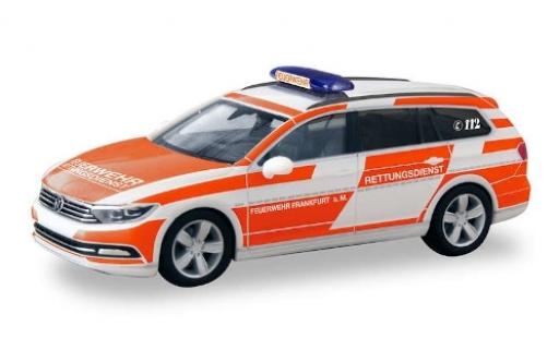 Miniature Volkswagen Passat 1/87 Herpa Variant RTW Feuerwehr Frankfurt / Main Volkswagen Passat 1/87 Herpa Variant RTW Feuerwehr Frankfurt / Main miniature