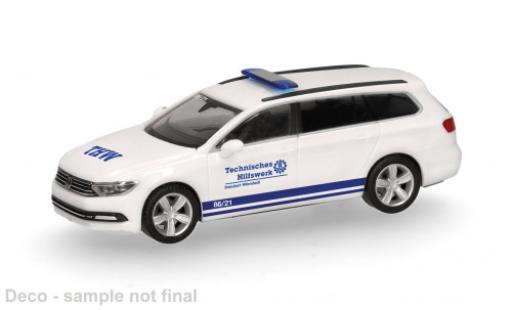 Miniature Volkswagen Passat 1/87 Herpa Variant THW Wörrstadt 1:87 Volkswagen Passat 1/87 Herpa Variant THW Wörrstadt 1:87 miniature