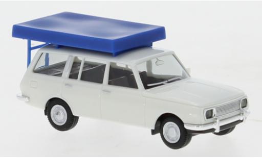 Miniature Wartburg 353 1/87 Herpa Tourist avec Tente sur toit dans le état de conduite Wartburg 353 1/87 Herpa Tourist avec Tente sur toit dans le état de conduite miniature