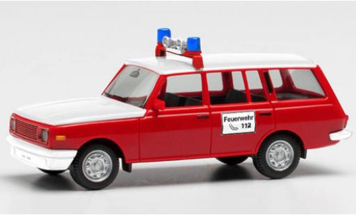 Miniature Wartburg 353 1/87 Herpa Tourist Freiwillige Feuerwehr Wittstock 1985 Wartburg 353 1/87 Herpa Tourist Freiwillige Feuerwehr Wittstock 1985 miniature