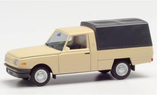 Miniature Wartburg 353 1/87 Herpa Trans beige 1985 avec toile Wartburg 353 1/87 Herpa Trans beige 1985 avec toile miniature