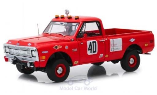 Miniature Chevrolet C-10 1/18 Highway 61 Baja 1000 Truck rouge 1969 Chevrolet C-10 1/18 Highway 61 Baja 1000 Truck rouge 1969 miniature