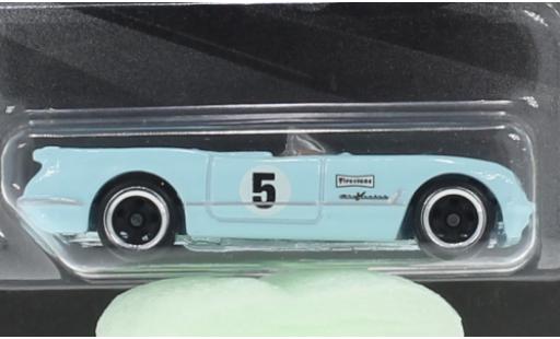Miniature Chevrolet Corvette 1/64 Hot Wheels (C1) Cabriolet bleu clair 1955 Chevrolet Corvette 1/64 Hot Wheels (C1) Cabriolet bleu clair 1955 miniature