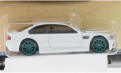 Miniature Bmw M3 1/64 Hot Wheels Premium (E46) blanche rapide & Furious Bmw M3 1/64 Hot Wheels Premium (E46) blanche rapide & Furious miniature