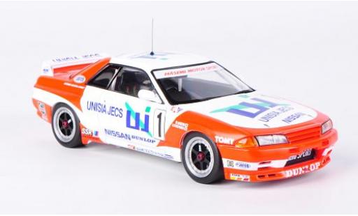 Miniature Nissan Skyline 1/43 HPI GT-R (R32) No.1 Unisia Jecs JTC Mine 1993 M.Hasemi/H.Fukuyama Nissan Skyline 1/43 HPI GT-R (R32) No.1 Unisia Jecs JTC Mine 1993 M.Hasemi/H.Fukuyama miniature