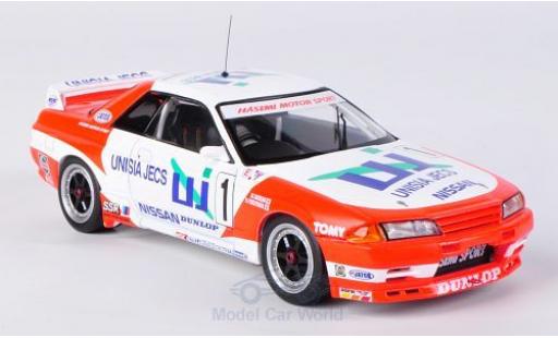 Miniature Nissan Skyline 1/43 HPI GT-R (R32) No.1 Unisia Jecs JTC Suzuka 1993 M.Hasemi/H.Fukuyama Nissan Skyline 1/43 HPI GT-R (R32) No.1 Unisia Jecs JTC Suzuka 1993 M.Hasemi/H.Fukuyama miniature