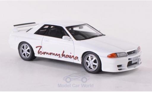 Miniature Nissan Skyline 1/43 HPI Tommykaira R (R32) blanche RHD Nissan Skyline 1/43 HPI Tommykaira R (R32) blanche RHD miniature