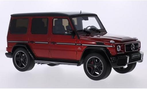Miniature Mercedes Classe G 1/18 GT Spirit G63 AMG Crazy Color Edition metallise rouge/noire Mercedes Classe G 1/18 GT Spirit G63 AMG Crazy Color Edition metallise rouge/noire miniature