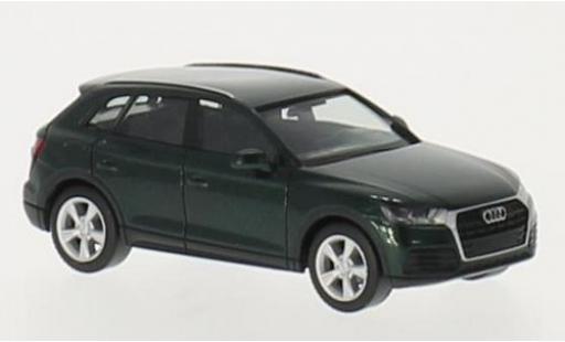 Miniature Audi Q5 1/87 Herpa metallise verte Audi Q5 1/87 Herpa metallise verte miniature